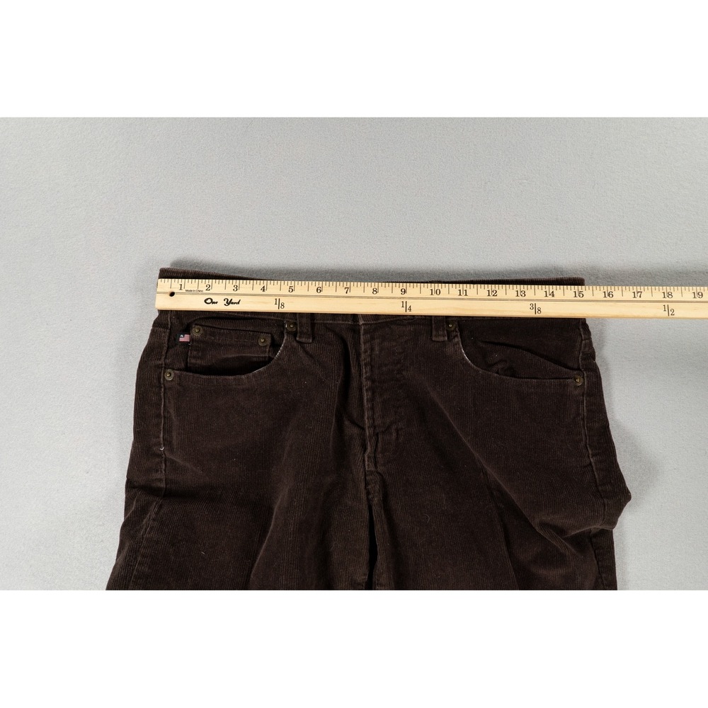 Polo Jeans Co Ralph Lauren Brown Corduroy Bootcut Pants Womens Size 6 Stretch - Picture 5 of 10